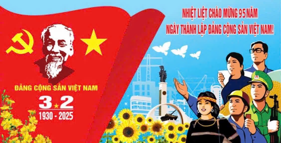 🎉💐🇻🇳Chào mừng 95 năm thành lập Đảng Cộng sản Việt Nam🇻🇳