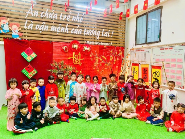 Trường Mầm non Hoạ My tổ chức hoạt động trải nghiệm Tết và mùa Xuân 2025