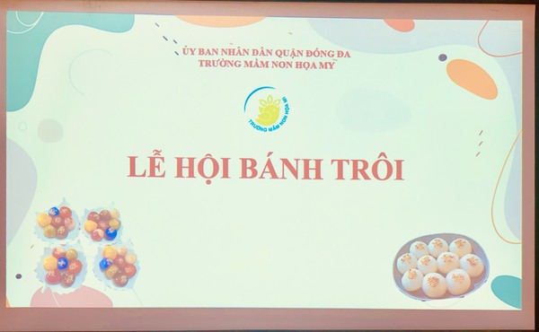 💝Đón Tết Hàn Thực của các bé Trường mầm non Hoạ My💖