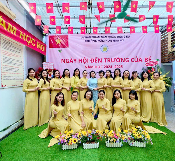 Trường Mầm non Hoạ My hân hoan chào đón ngày hội đến trường của bé năm học 2024-2025