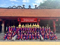 le dang huong tai van mieu quoc tu giam cua truong mn hoa my - truong mam non hoa my