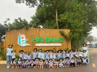 MỘT NGÀY TRẢI NGHIỆM BỔ ÍCH CỦA CÁC BẠN TRƯỜNG MN HỌA MY THAM GIA TRẢI NGHIỆM TẠI KHU SINH THÁI HẢI ĐĂNG